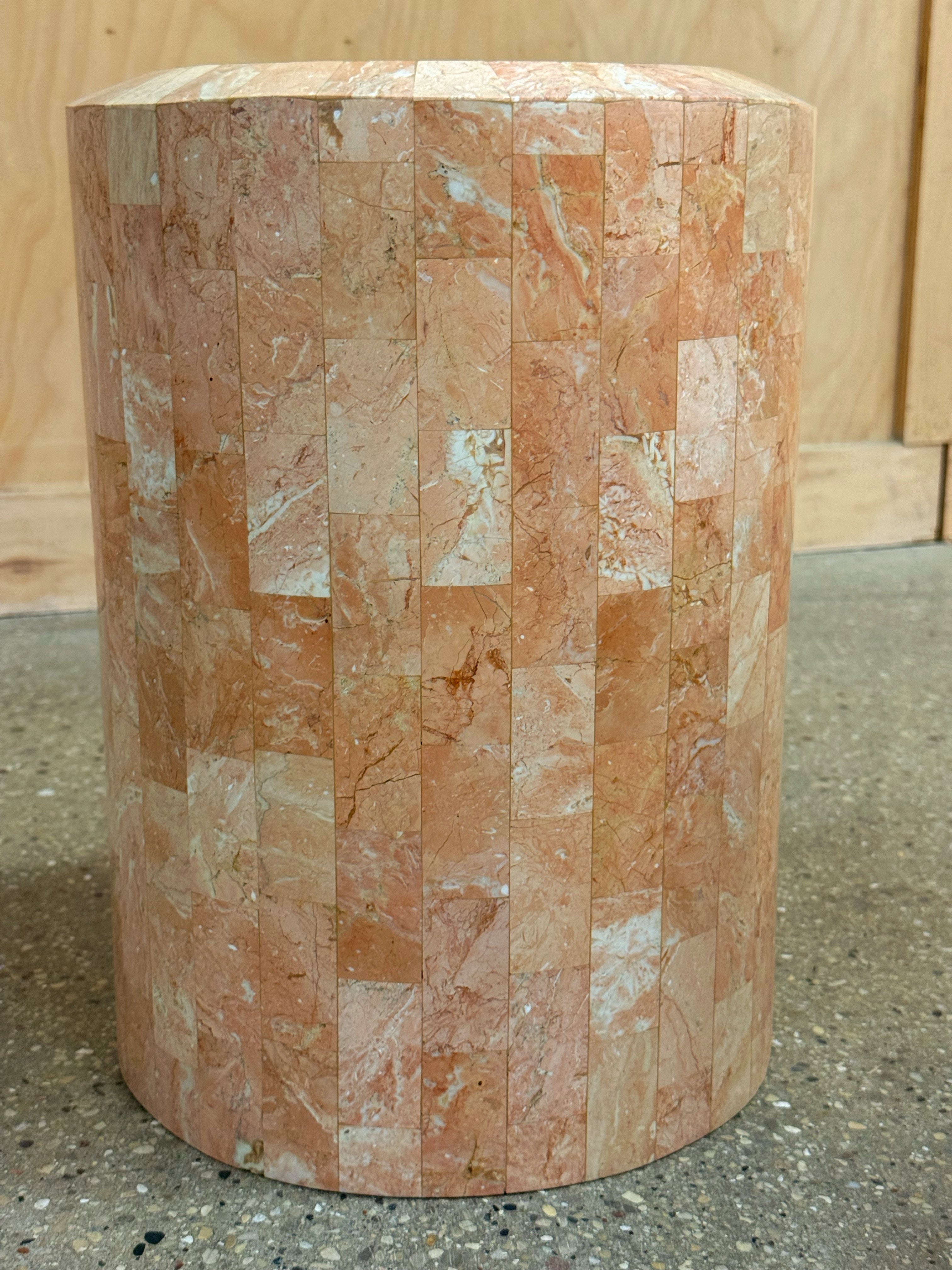 Tessellated Stone Side Table
