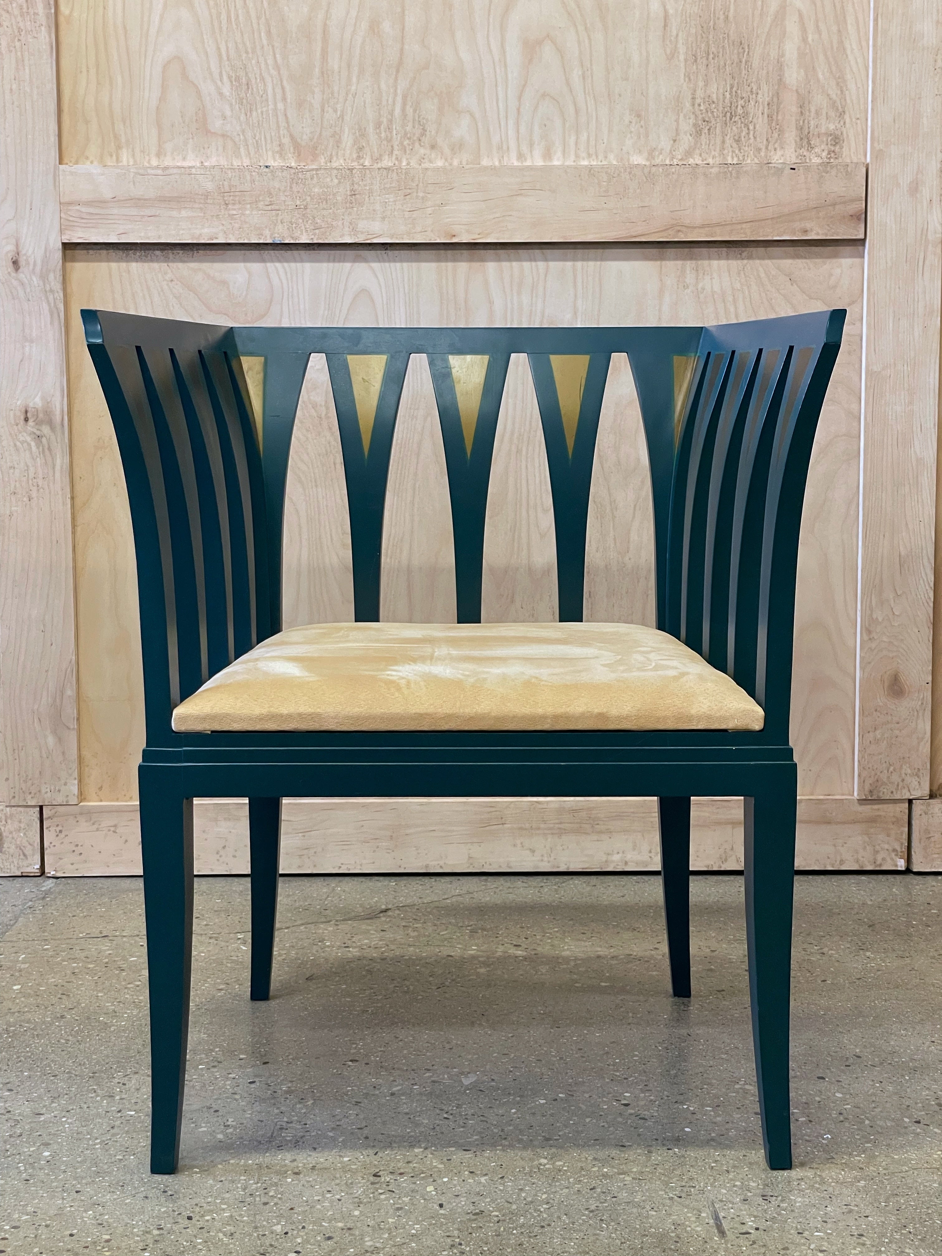 Eliel Saarinen Blue Chairs