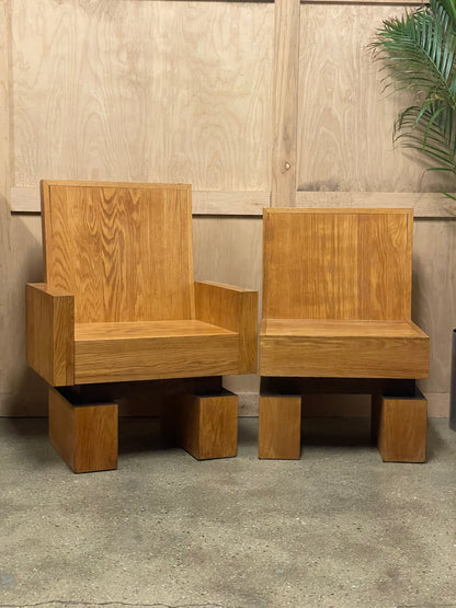 Pair of Chunky Chairs