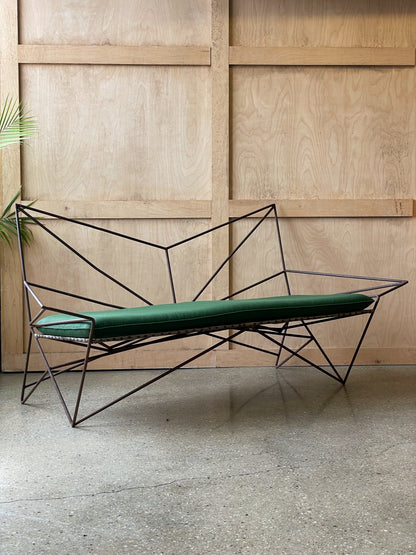 Metal Frame Outdoor Sofa