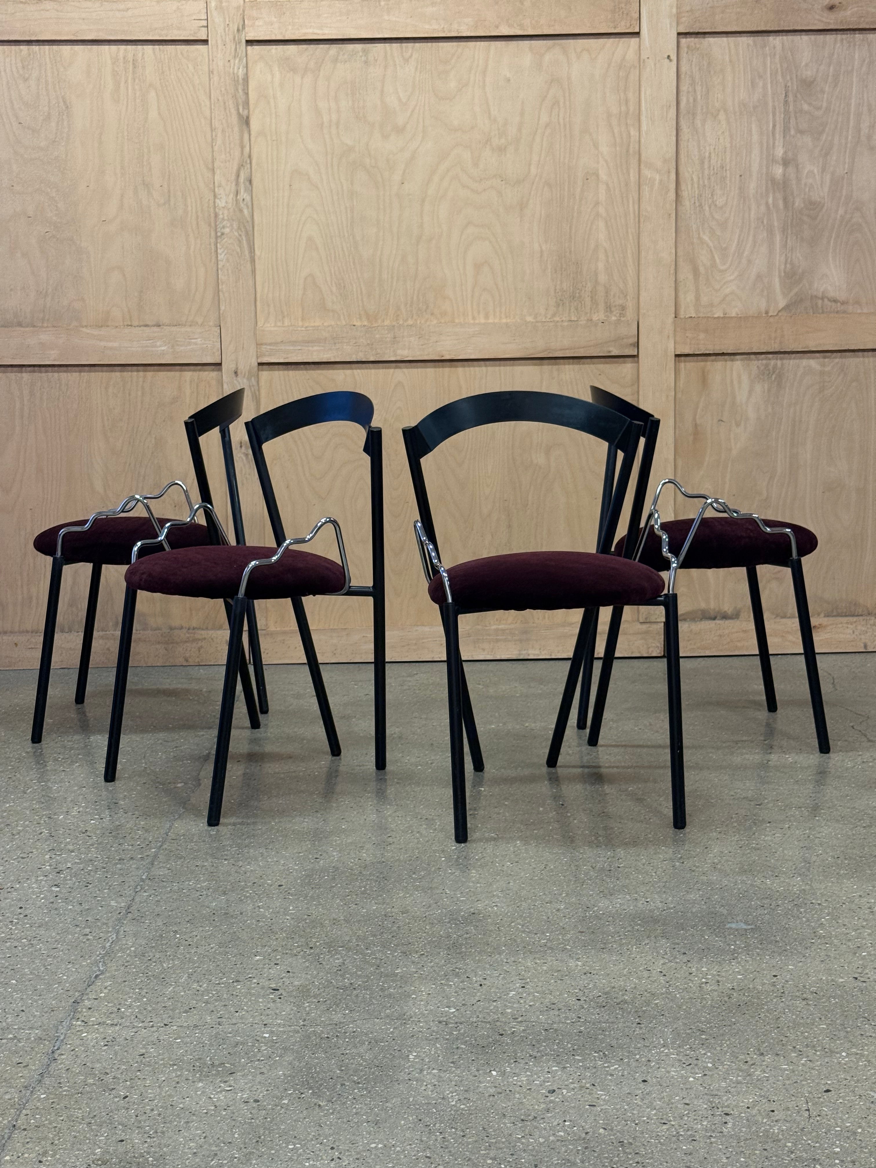 Postmodern dining chairs