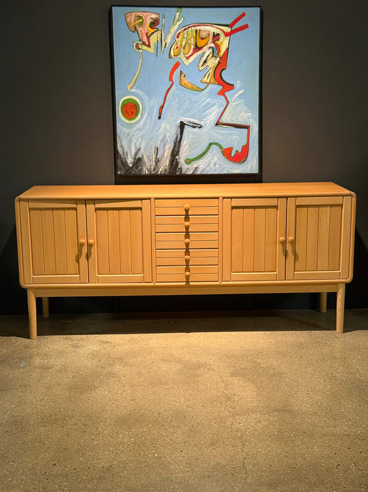 Scandinavian Beech credenza