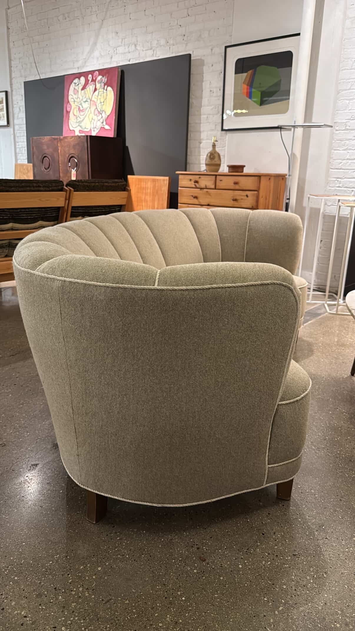 Danish Banana Sofa