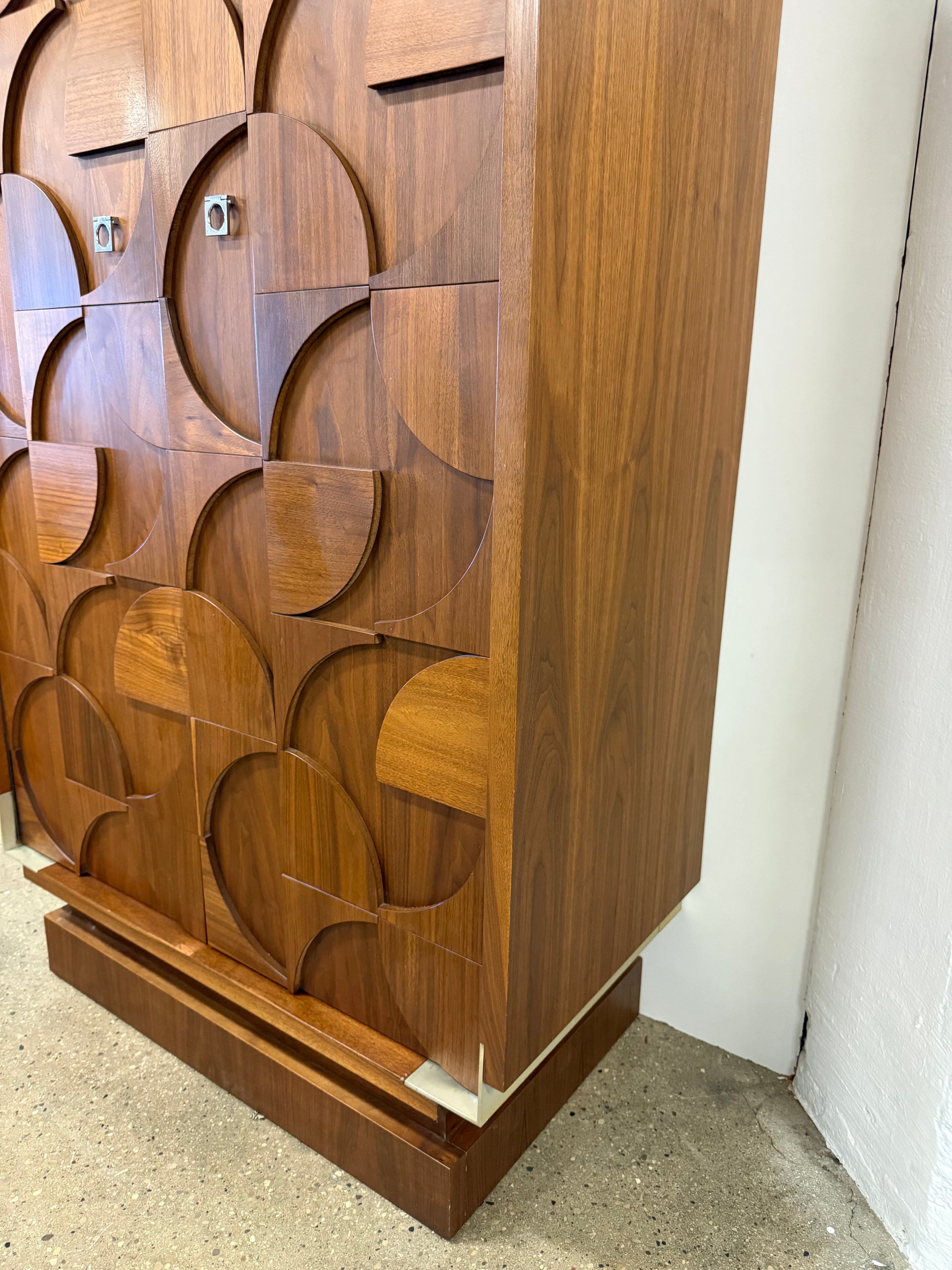 Tobago Geometric Brualist Dresser