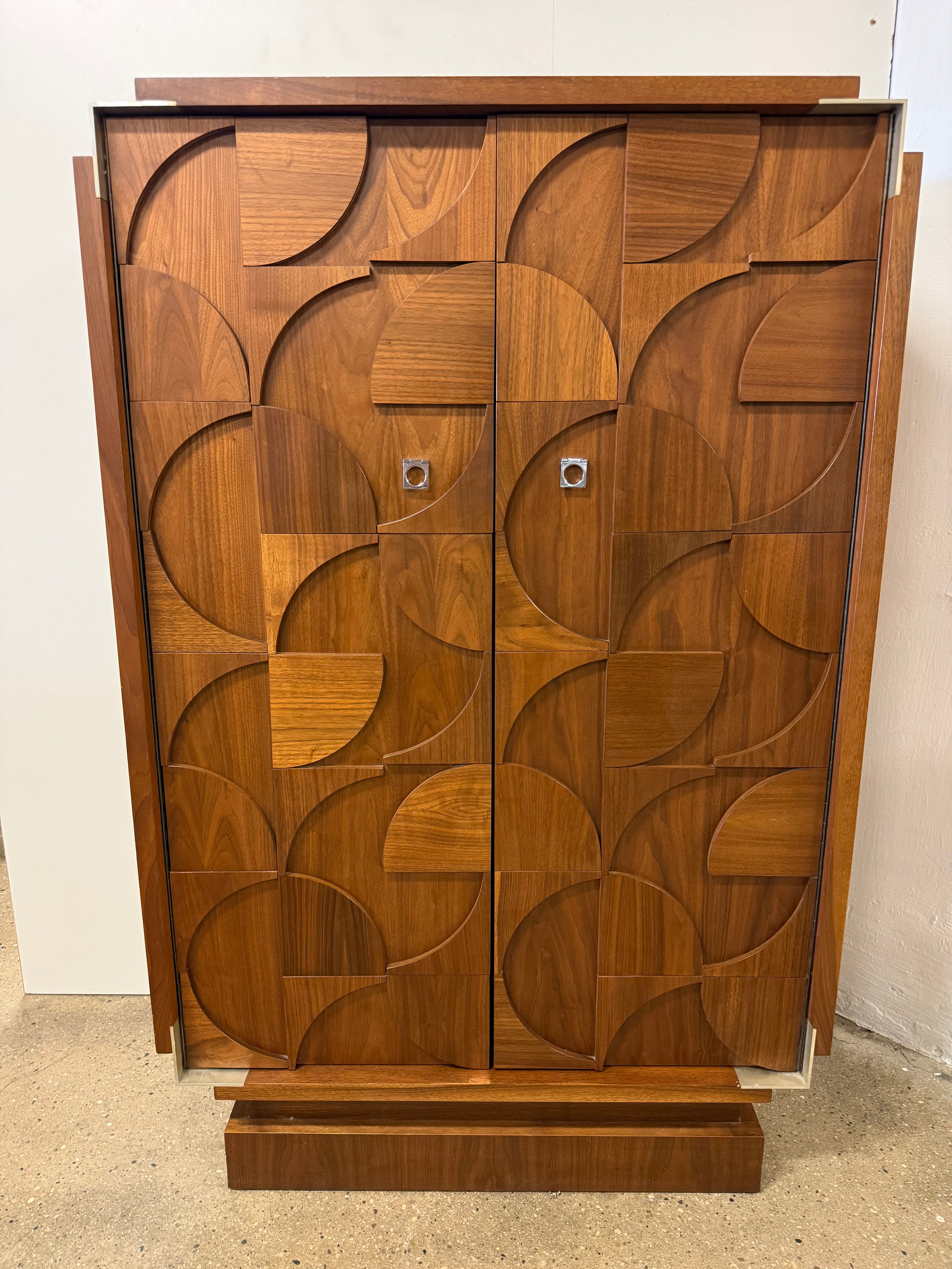 Tobago Geometric Brualist Dresser