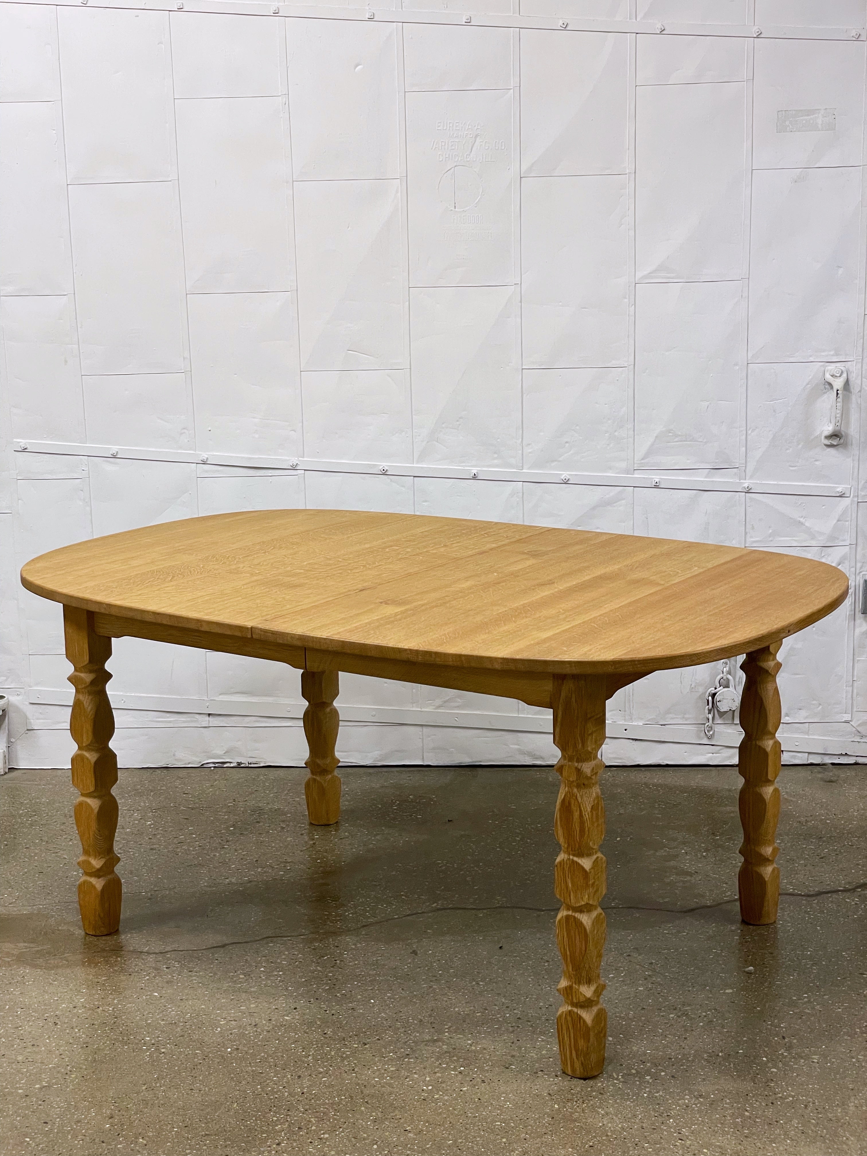 Danish Oak Dining Table
