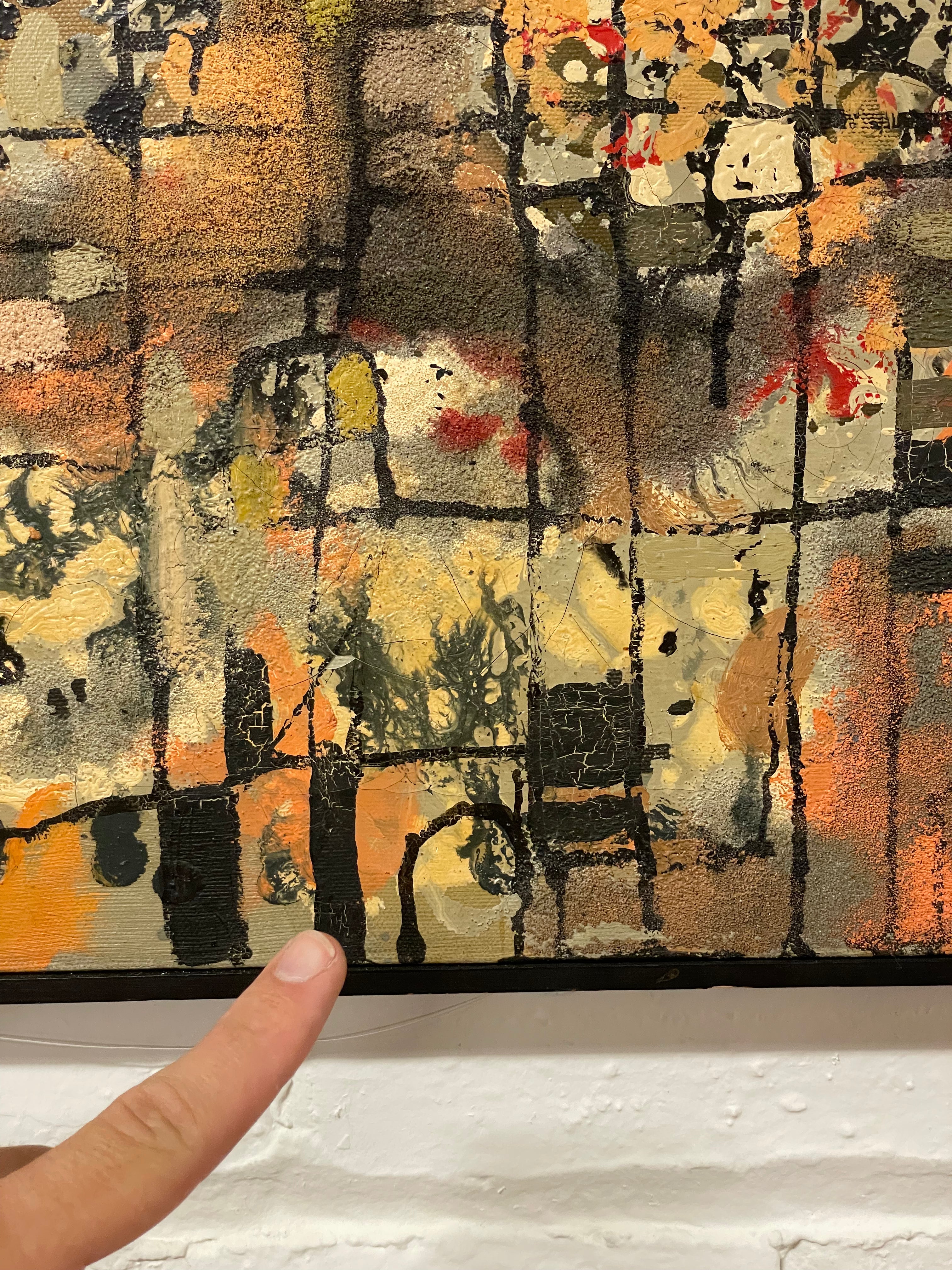 Abstract signed Bennett ‘56