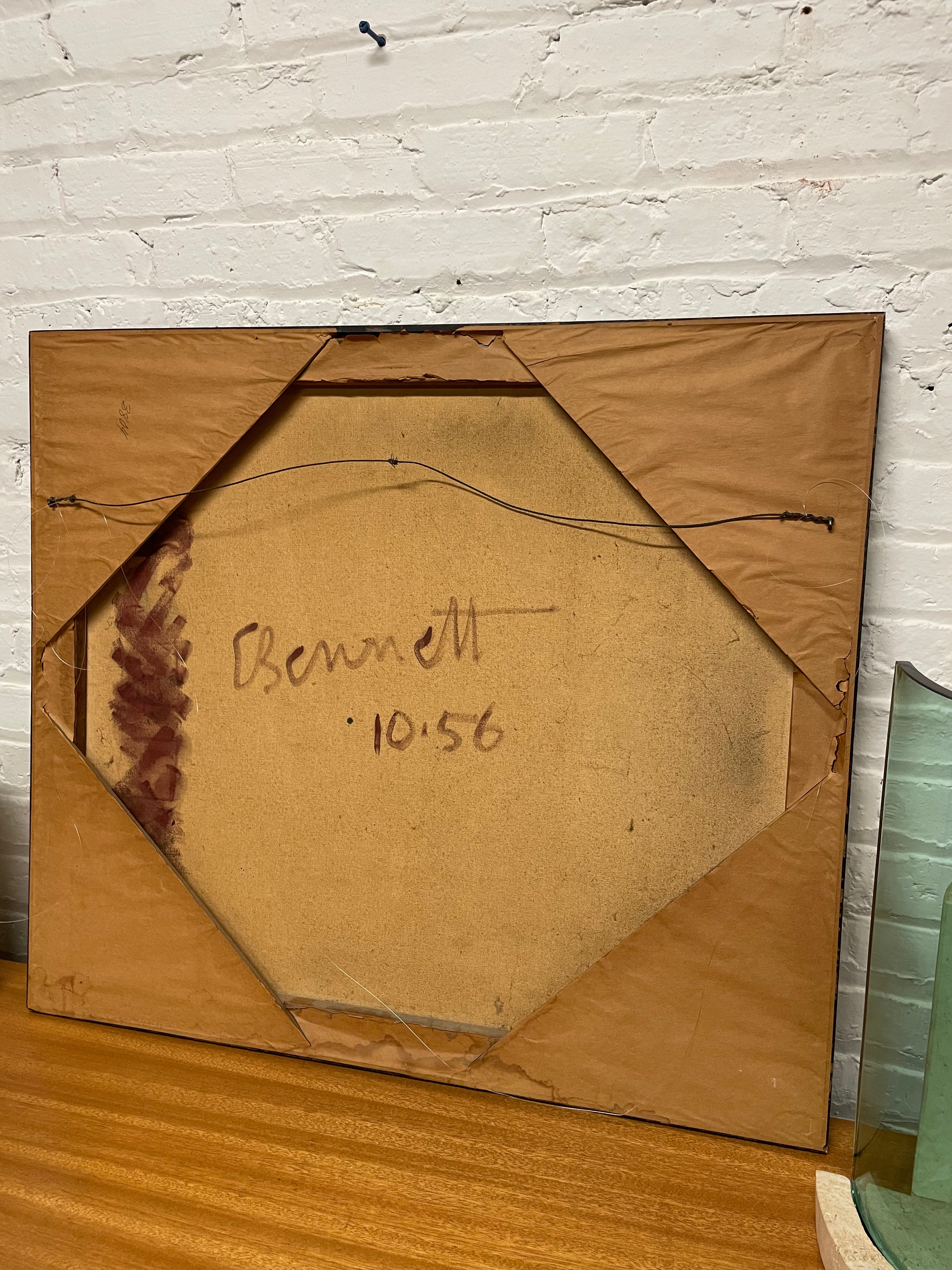 Abstract signed Bennett ‘56