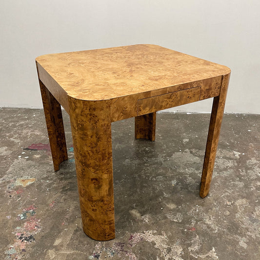 Italian Burl Wood Table