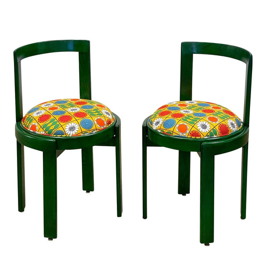 Italian Flower Chairs