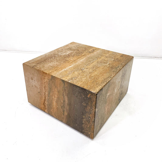 Brown Travertine Coffee Table