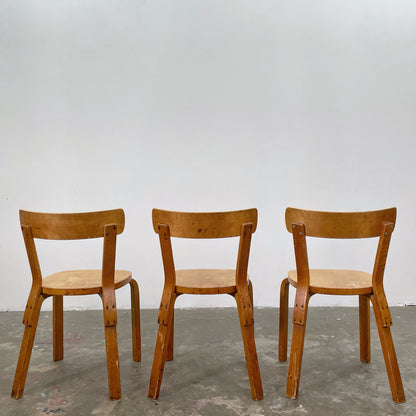 Alvar Aalto for Artek “69” Chairs