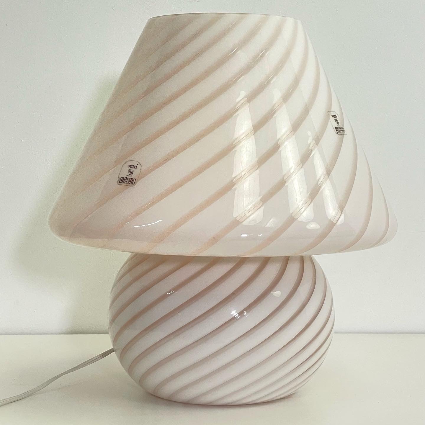 Murano Mushroom Lamp