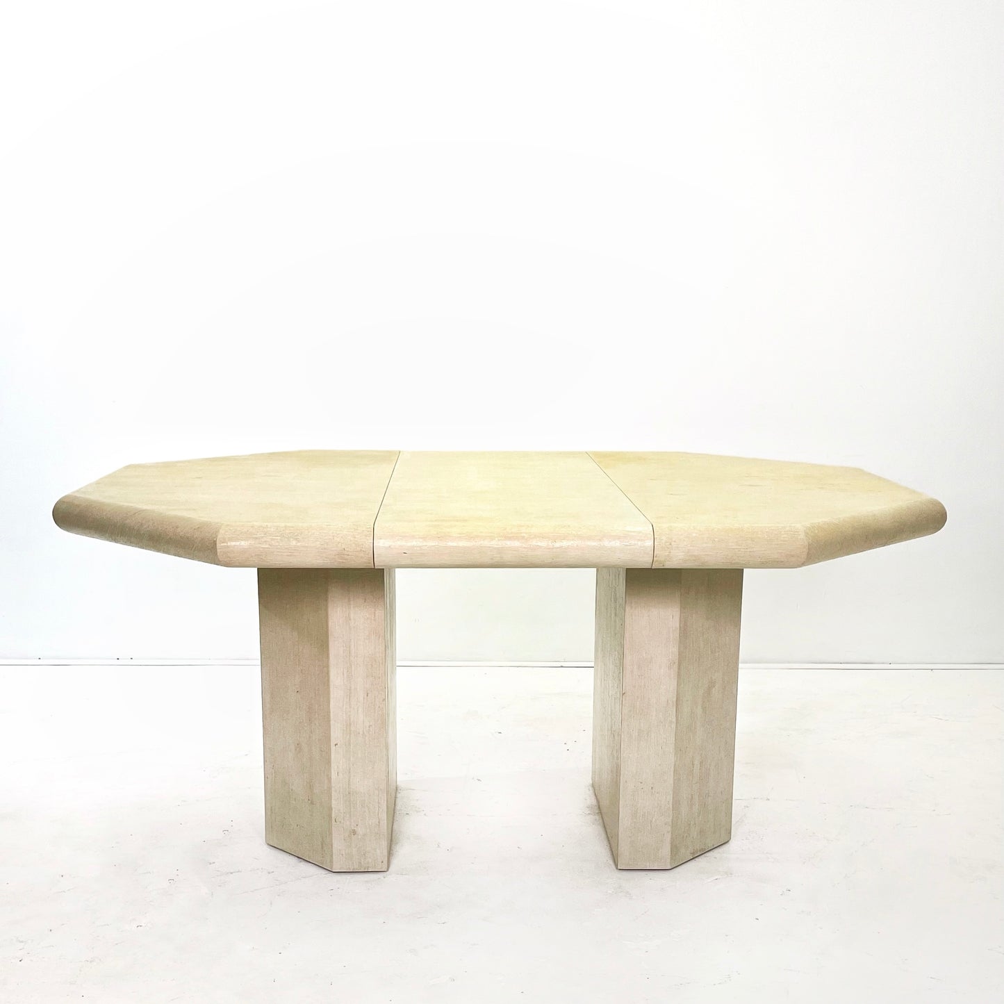 Grasscloth Dining Table