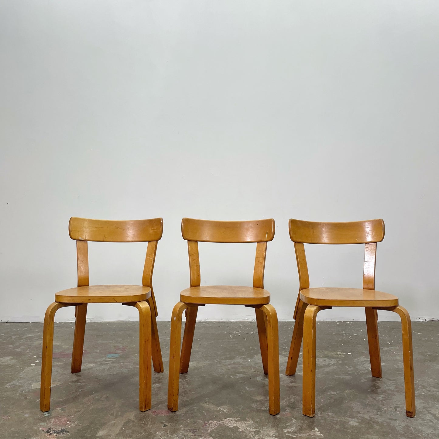 Alvar Aalto for Artek “69” Chairs